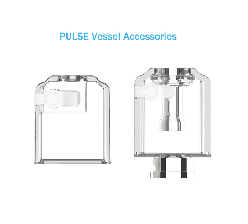 Vandy Vape Pulse Vessel Empty Cartridge Set, pulse vessel kit, pulse aio kit, vvc mesh coils